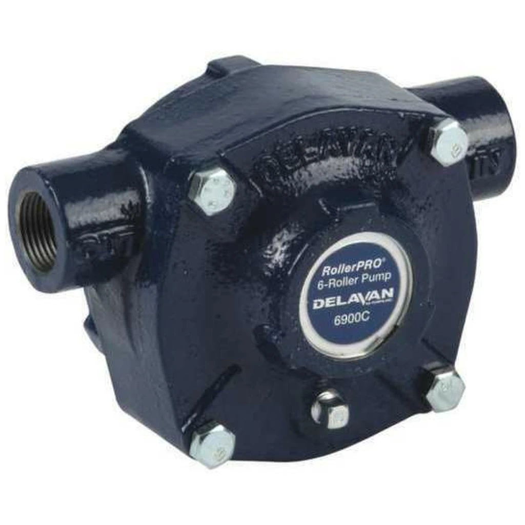 Delavan Ag Pump 6 Roller Cast Iron #6900C