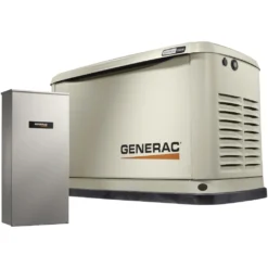 Generac Guardian 24KW Home Standby Generator W/ Wi-Fi & 200 ASE Transfer Switch