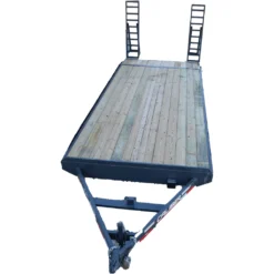 CA301 Caliber 8x20 Deckover Trailer 10k W/ Dove Tail