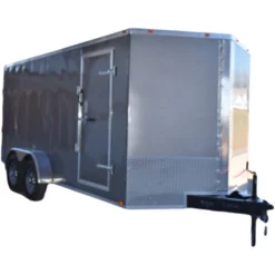 CY220 Cynergy 7x16 Enclosed Trailer TA Pewter