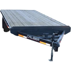 CA302 Caliber 8x20 Deckover Trailer 10k W/ Slide Ramps
