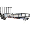 LT139 Load Trail 83X16 Utility Trailer HD W/Gate
