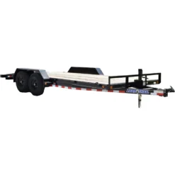 LT603 Load Trail 7X18 Car Hauler 10K W/ Slide Ramps