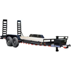LT604 Load Trail 7X18 Car Hauler 14K W/ Fold Ramps