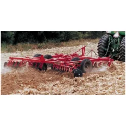 Tufline TW6 Series 10'6" Tandem Wheel Disc Harrow W/ Roller Basket #TW692824