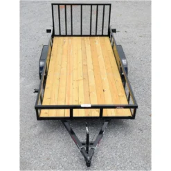 CA130 Cailber 7x16 Utility Trailer HD W/ 1" Mesh Slides