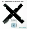 Ballard X-Blade Adapter Kit 5/8" Center Hole 3-PK (1 Mower) #XB3-1