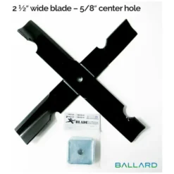 Ballard X-Blade Adapter Kit 5/8" Center Hole 3-PK (1 Mower) #XB3-1