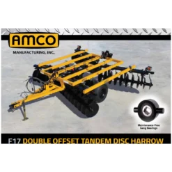 AMCO F17-3422 Tandem Disc Harrow 12'